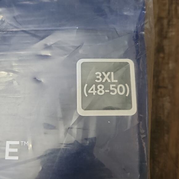 George Mens Boxer Briefs Size 3XL Gray Black Moisture Wicking Tag Free Cotton - Picture 4 of 6